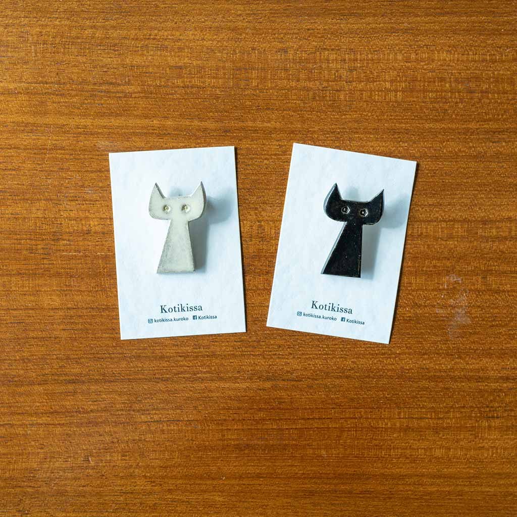 Kotikissa｜ブローチ 猫
