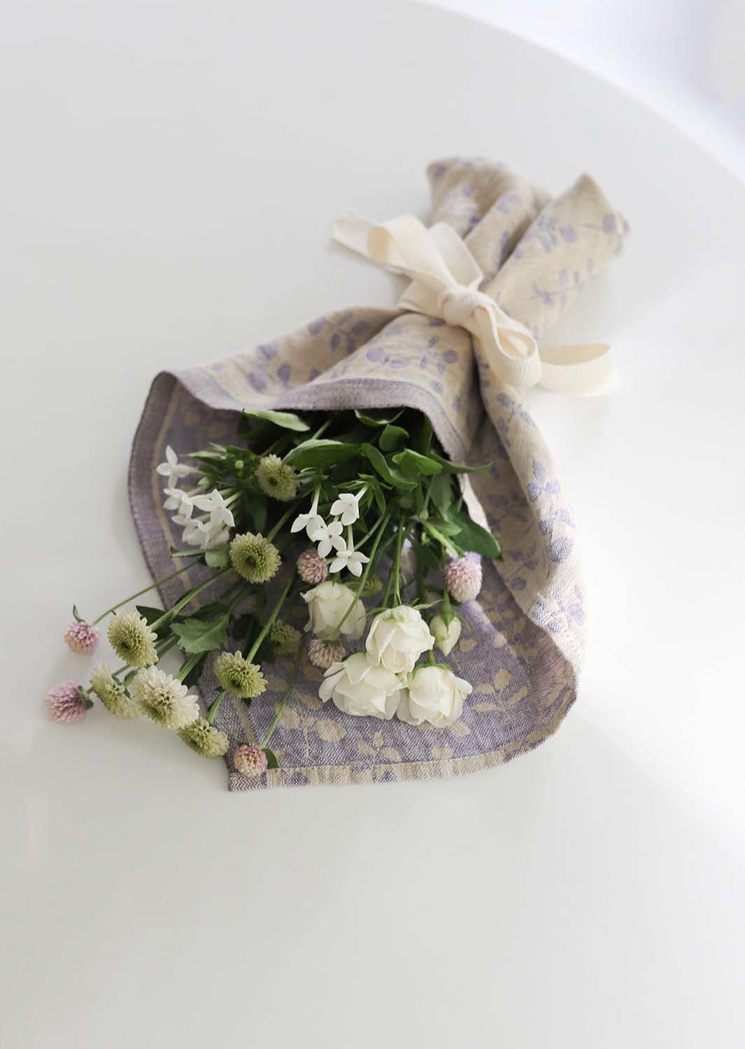 LAPUAN KANKURIT ラプアンカンクリ｜ウォッシュドリネンタオル（46x46cm）MEIRAMI