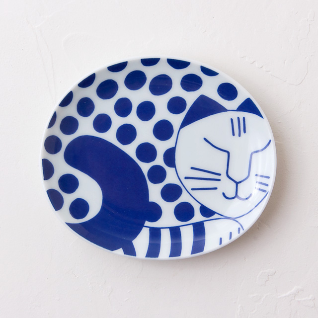 Lisa Larson/リサ・ラーソン/豆皿 ごのねこ（みずたまねこ） COMFOTA