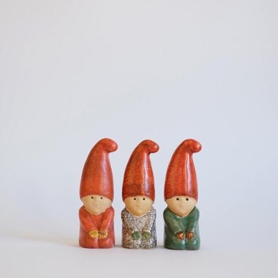 【個別販売】Lisa Larson リサ・ラーソン｜KNEEING TOMTE おすわりトムテ