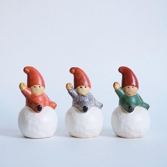 【個別販売】Lisa Larson リサ・ラーソン｜SNOWBALL TOMTE スノーボールトムテ