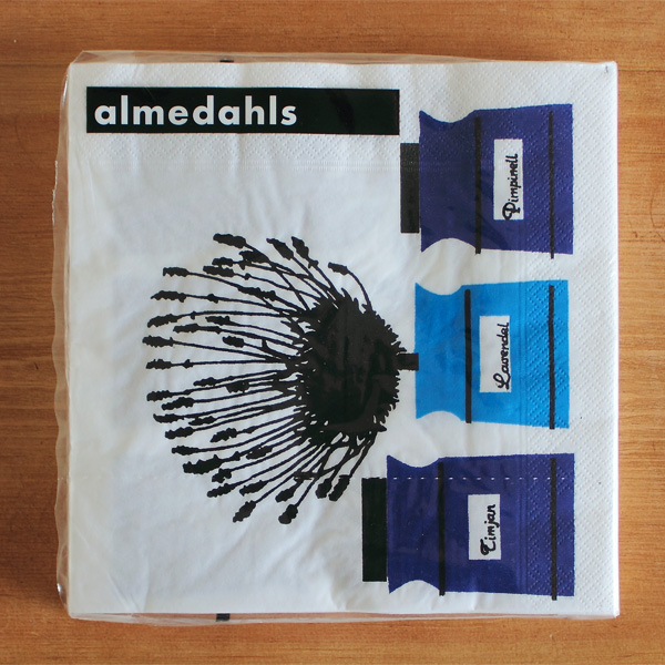 almedahls/アルメダールス/ペーパーナプキン/ハーブポット