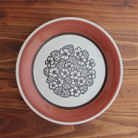 ヴィンテージ】Gefle/ゲフレ/Agneta/アグネッタ/ディナープレート(24cm