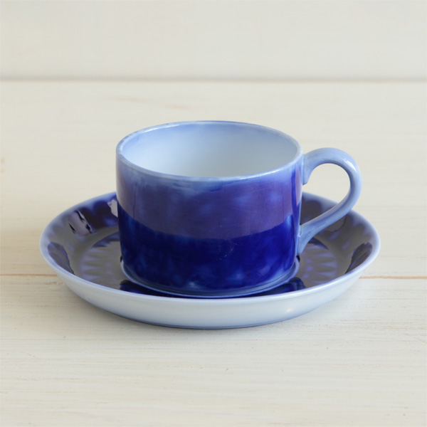 【ヴィンテージ】Gustavsberg/グスタフスベリ/BLA HUSAR/ブロー・ヒュサール/ティーカップ＆ソーサー