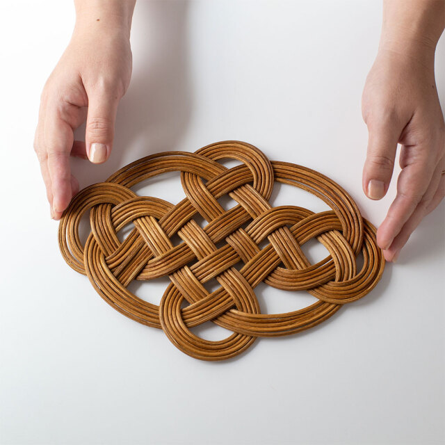 kuroshiro works｜ラタン ポットマット COMFOTA 北欧雑貨店