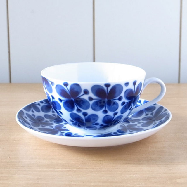 【アンティーク】Rorstrand/ロールストランド/MONAMIE/モナミ/ティーカップ＆ソーサー(L)