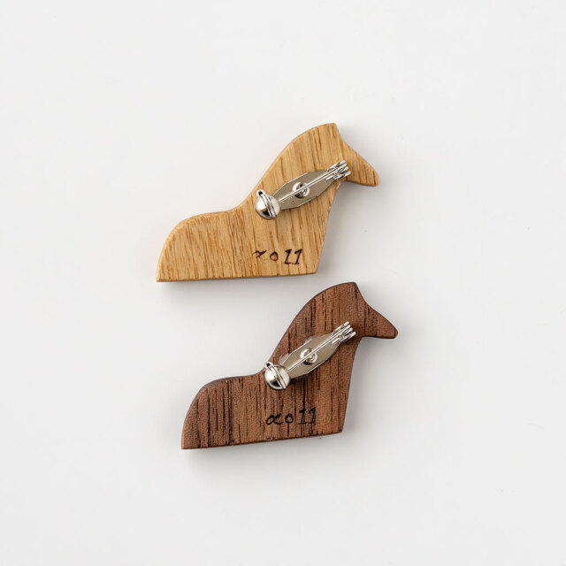 【個別販売】ao11｜ブローチ ウマ