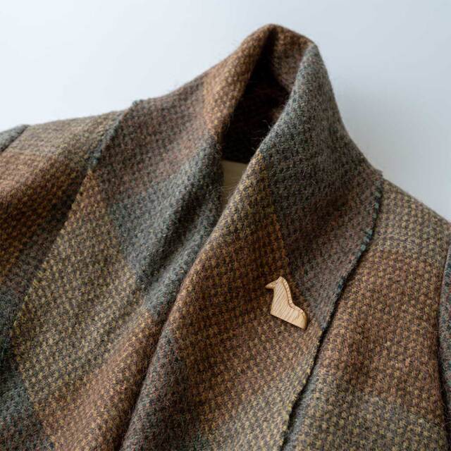 【個別販売】ao11｜ブローチ ウマ