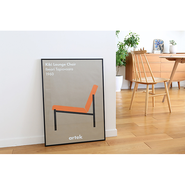Artek/アルテック/ポスター/キキラウンジチェア COMFOTA 北欧雑貨店