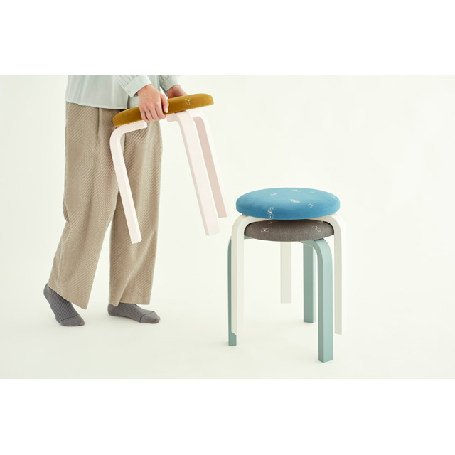 Artek Stool60 mina perhonen Series1/アルテック×ミナペルホネン スツール60
