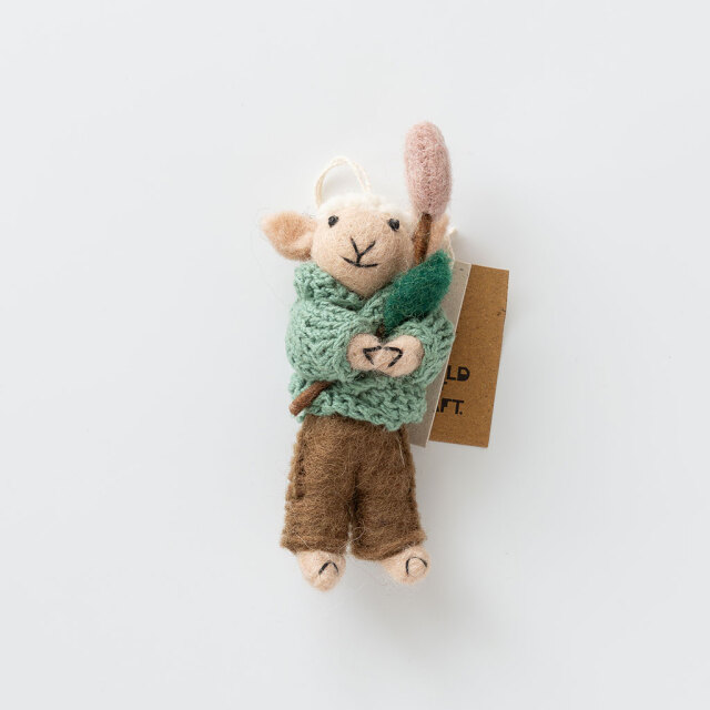 A WORLD OF CRAFT｜オーナメント 02 SHEEP WITH TWIG