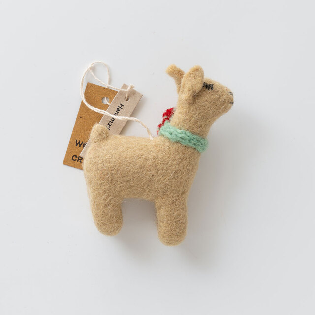 A WORLD OF CRAFT｜オーナメント 05 DEER WITH POMPOM