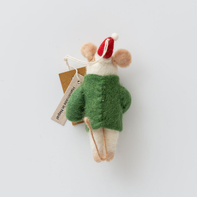 A WORLD OF CRAFT｜オーナメント 07 MOUSE SANTA