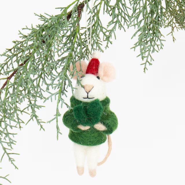A WORLD OF CRAFT｜オーナメント 07 MOUSE SANTA