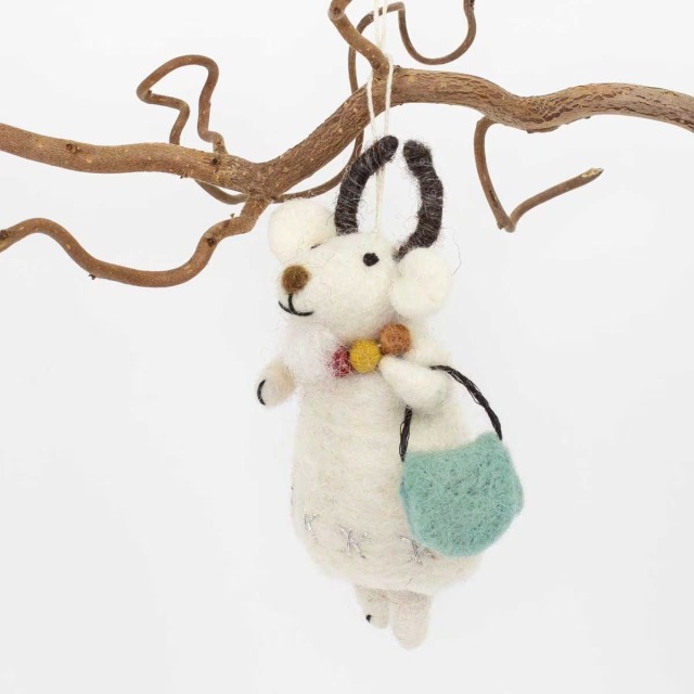 A WORLD OF CRAFT｜オーナメント 10 GOAT WITH BAG