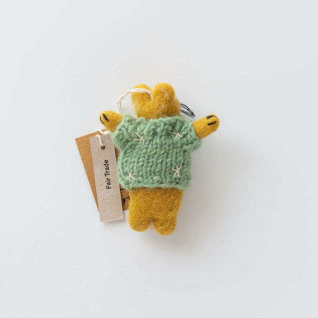A WORLD OF CRAFT｜オーナメント 12 CAT WITH SNOWMAN SWEATER