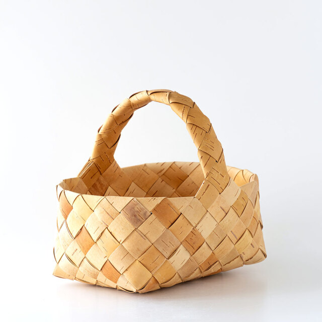 Naverslojd Bror 河内山淳子｜白樺のハンドルバスケット（L）