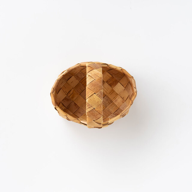 Naverslojd Bror 河内山淳子｜白樺のハンドルバスケット（S）