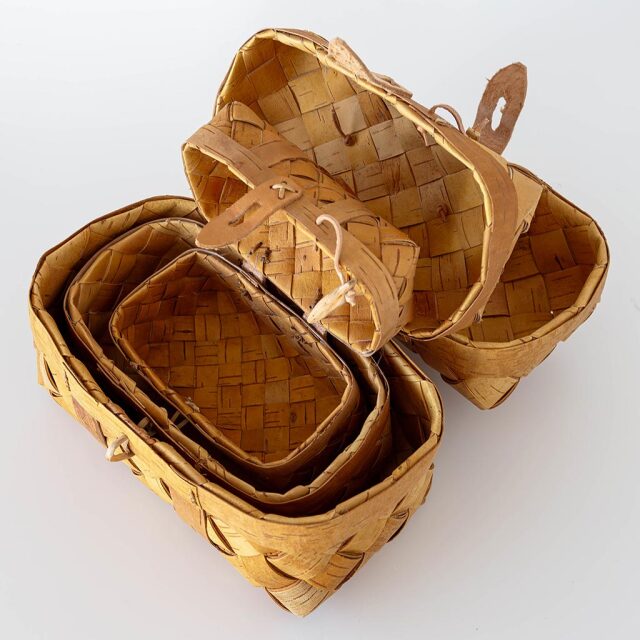 Bror ブロール｜白樺のピクニックバスケット（S/M/L）