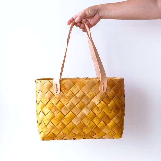 Bror/ブロール/白樺のトートバッグ/M