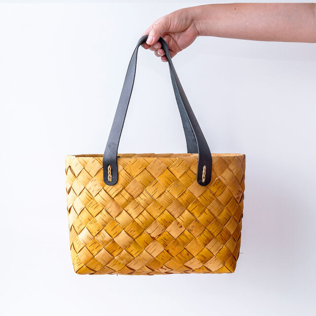 Bror/ブロール/白樺のトートバッグ/M