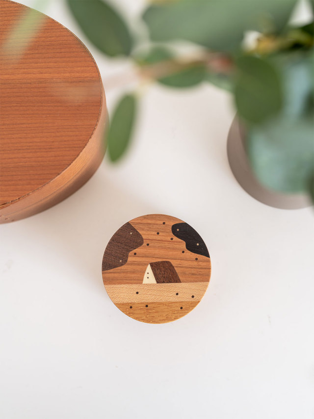 【個別販売】木工房千舟｜旅の風景の小物入れ