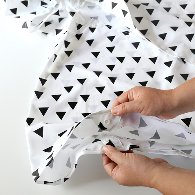 chocolatesoup/チョコレートスープ/ジオメトリー レインポンチョ(全5柄)