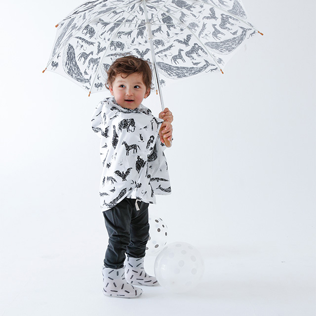 chocolatesoup/チョコレートスープ/ジオメトリー レインブーツ(全3柄)