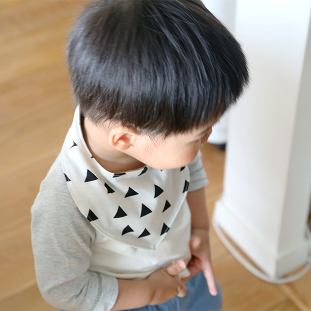 chocolatesoup/チョコレートスープ/ジオメトリー ビブ(全3柄)