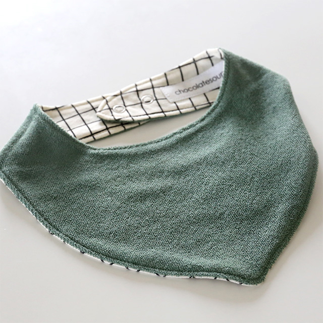 chocolatesoup/チョコレートスープ/ジオメトリー ビブ(全3柄)