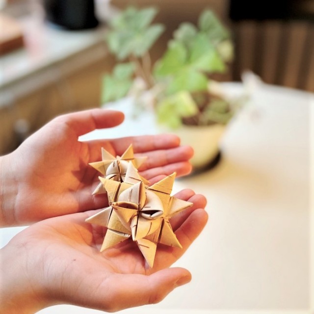 限定数 北欧手作りキット 白樺の星型オーナメント
