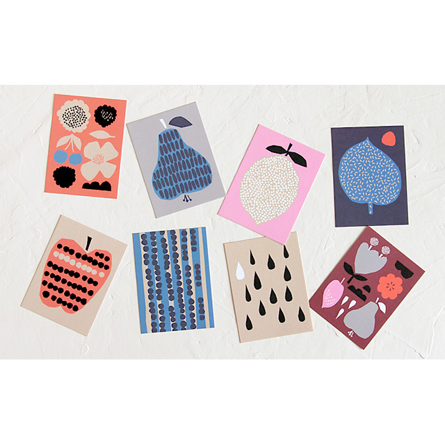 DARLING CLEMENTINE/ダーリン・クレメンタイン/ポストカードセット（8枚入り）/ハーベスト