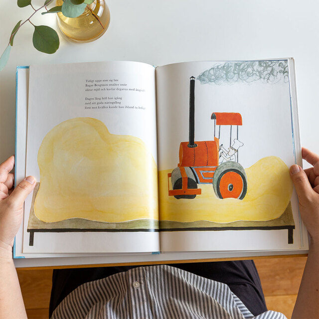 Boken om Bagar Bengtsson パン屋のベンツォンさん ＜スウェーデン語版＞