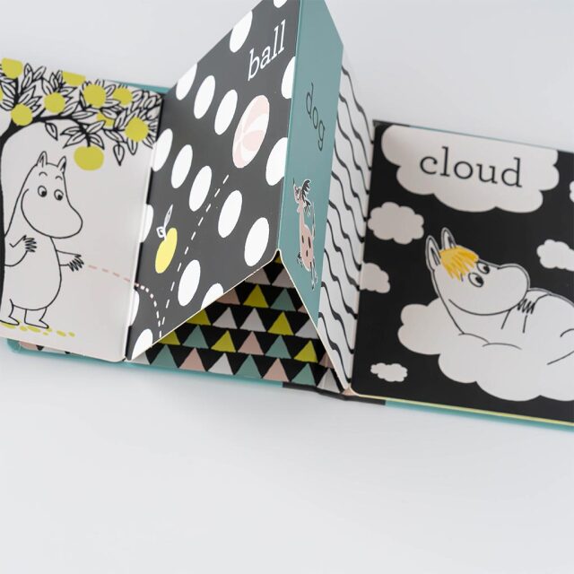 ムーミンベビーブック Moomin Baby Words Tummy Time ＜英語版＞