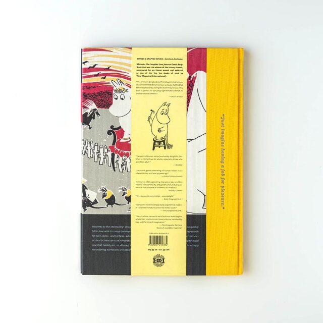ムーミンコミック Moomin Vol.4 The Complete Tove Jansson Comic Strip（イエロー）＜英語版＞