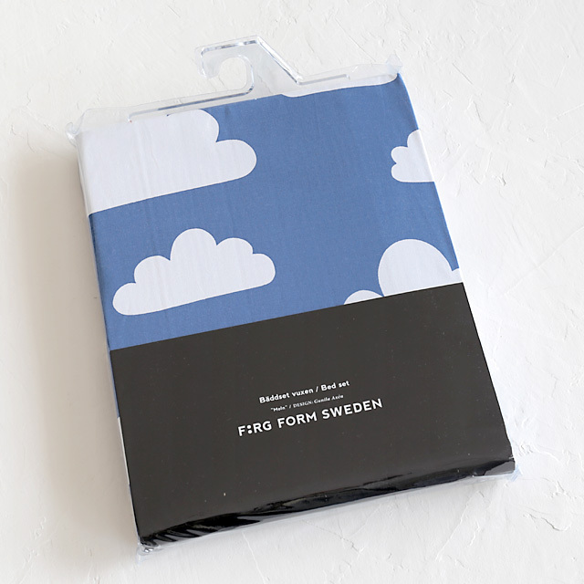FARG&FORM/フェルグ＆フォルム/CLOUDS(雲柄)/ベッドリネンセット/ブルー