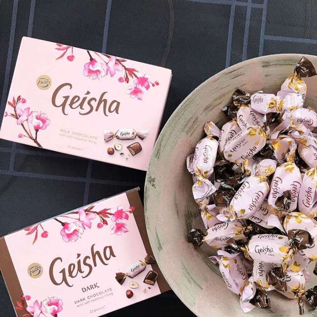Fazer ファッツェル｜Geisha ゲイシャ ミルクチョコレート（ボックスミニ）