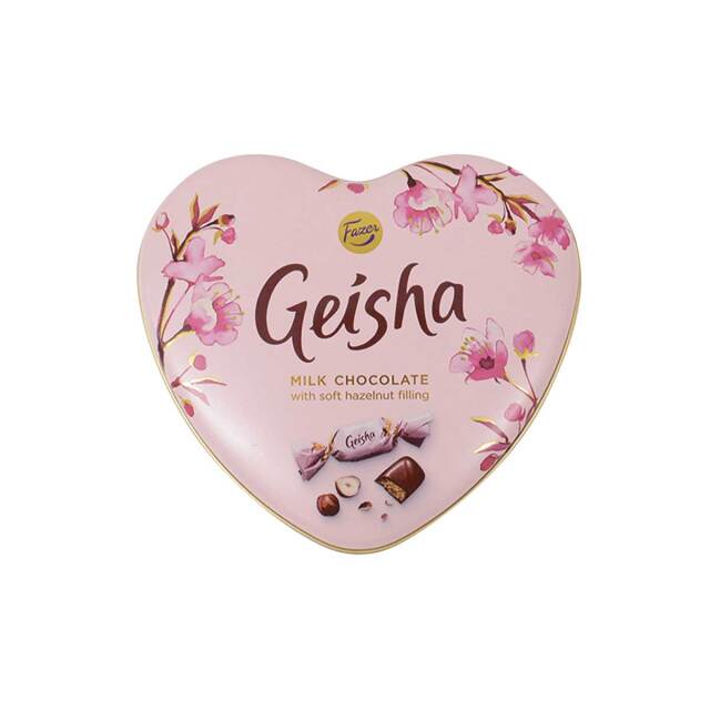 Fazer ファッツェル｜Geisha ゲイシャ ハート缶
