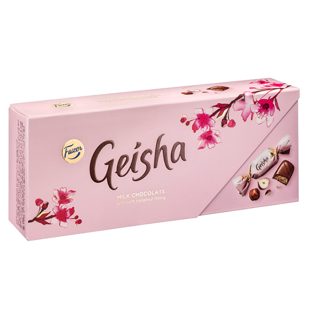 Fazer Geishaミルクチョコレート４個セット 各270g Fazer ファッツェル｜Geisha ゲイシャ ミルクチョコレート