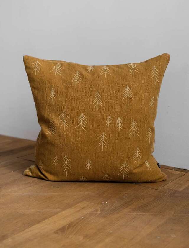 Fine Little Day/ファインリトルデイ/リネンベース×刺繍 クッションカバー/TALL