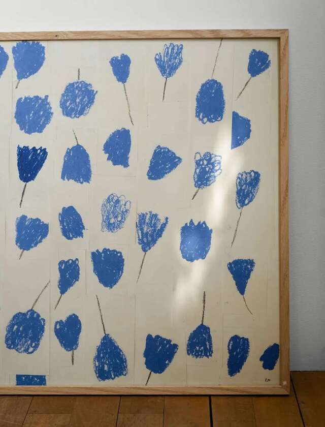 Fine Little Day ファインリトルデイ｜Isis Maakestad｜ポスター BOUQUET BLUE［50×70cm］