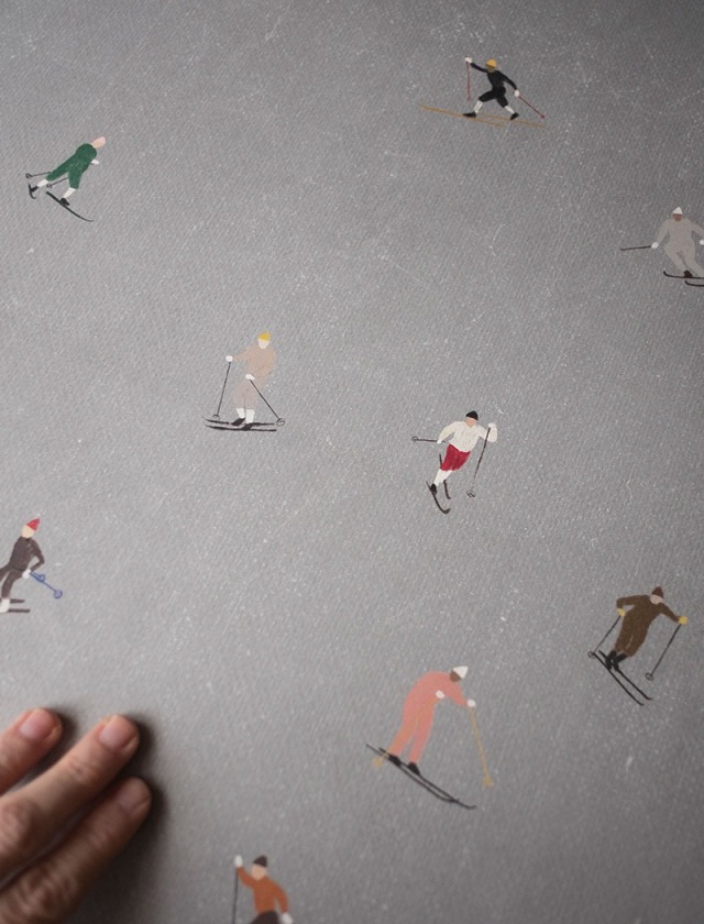 Fine Little Day/ファインリトルデイ/ポスター[50x70cm]/SKIERS