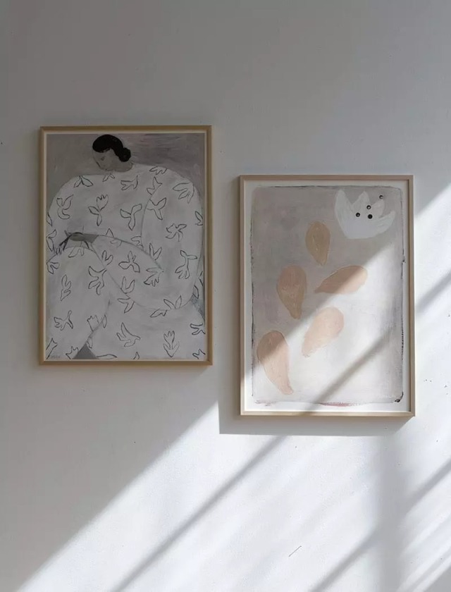 Fine Little Day ファインリトルデイ｜Sofia Lind｜ポスター［50×70cm］STONE CROP/WHITE FLOWER