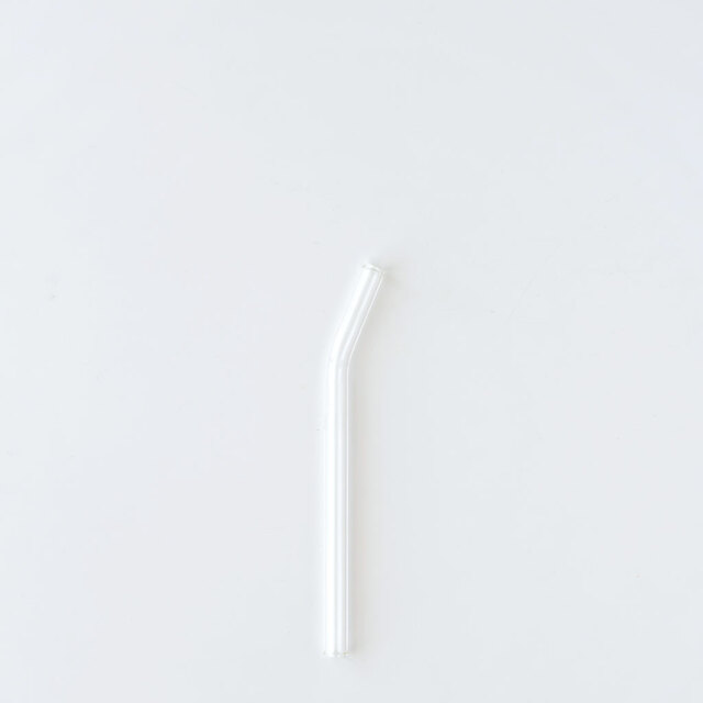 HALM ハルム｜ガラスストロー カーブ15cm（単品）
