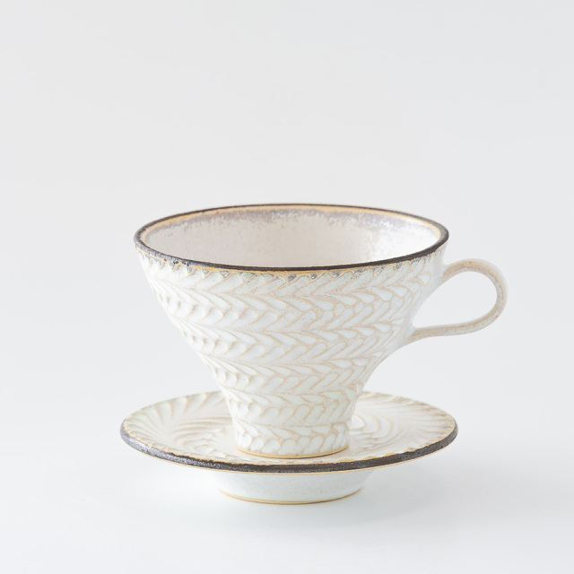 はしもとさちえ｜ティーカップ＆ソーサー（b）