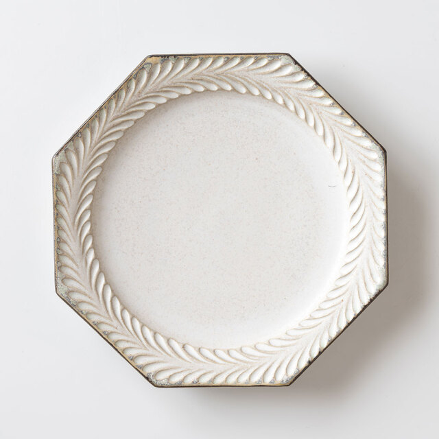 はしもとさちえ｜ハチカクプレート大（hane）