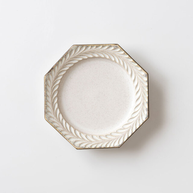 はしもとさちえ｜ハチカクプレート小（hane）