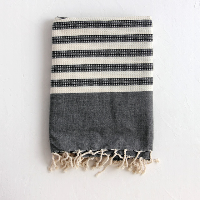 House of Rym/ハウスオブリュム/フータタオル/Beach（ブラック）