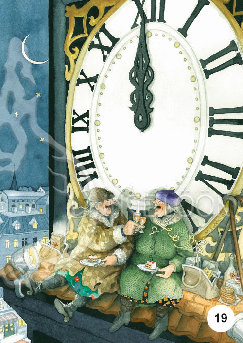 Inge Look インゲ・ルーク｜ポストカード Aunties（愉快なおばさんたち）［1-20］