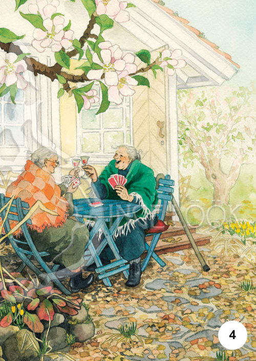 Inge Look インゲ・ルーク｜ポストカード Aunties（愉快なおばさんたち）［1-20］